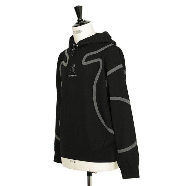 MARK&LONA マークアンドロナ Matrix Knit Hoodie パーカー フーディ